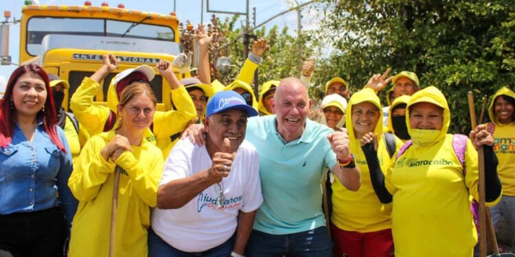 Más de 500 toneladas de basura han recolectado cuadrillas del alcalde electo Di Martino