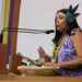 Diputada Kariela Aray expresa que el presidente Nicolás Maduro es la voz del pueblo y la juventud indígena