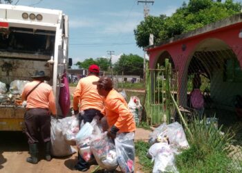 Alcaldía Bolivariana de Santa Rita despliega Plan de saneamiento ambiental en todo el municipio
