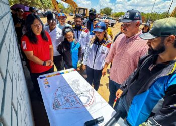 El gobernador Luis caldera inicia Recuperación del Parque el Sol con los trabajos de rehabilitación del Complejo de Piscinas Rafael Vidal