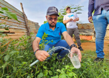 Hidrolago comprueba la calidad del servicio Caminando con el Agua