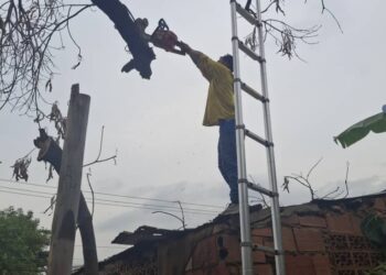 Cañadas fluyeron con normalidad a pesar de la fuerte lluvia registrada hoy en Maracaibo
