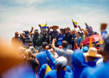 Pueblo pescador del Zulia elevó su voz junto al gobernador Caldera y la Fanb en defensa de la soberanía
