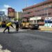 Avanza rehabilitación de la avenida Las Delicias tras instalación de 950 toneladas de asfalto