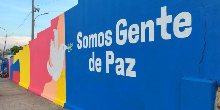 Alcaldía de Maracaibo promueve la paz con murales en toda la ciudad