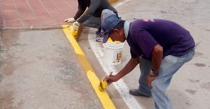 SEDECEMA embellece al Terminal Terrestre de Pasajeros de Maracaibo con jornada de pintura
