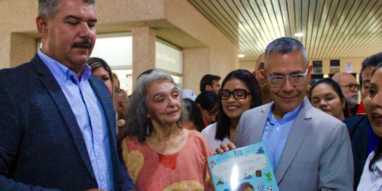 El Gobernador Luis Caldera y el ministro Ernesto Villegas inauguran la 21 edición de la Filven Zulia