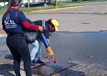 Alcaldía de Maracaibo fiscaliza botes de agua en calles y avenidas
