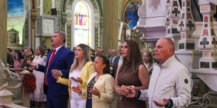 Fervor católico: Celebrada misa de la GNB en honor a la Virgen de Chiquinquirá