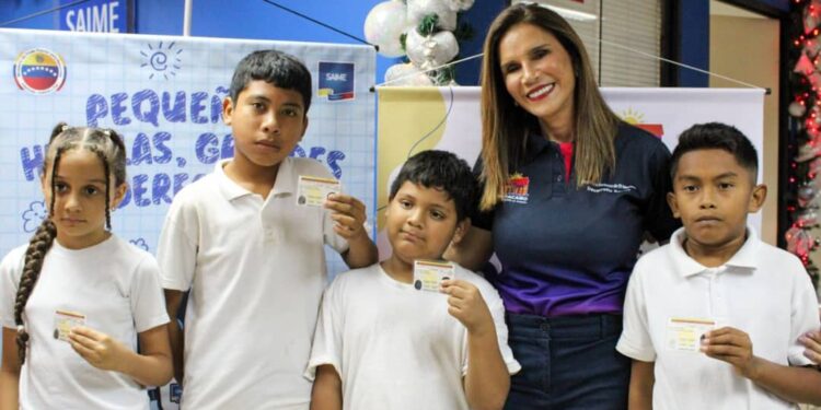Programa “Soy Venezolano” de la Alcaldía de Maracaibo ceduló a 650 niños y niñas