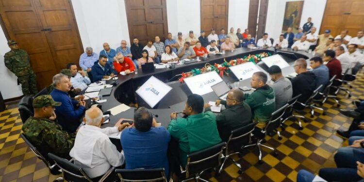 El Gobernador Caldera se reúne con 21 asociaciones ganaderas en Estado Mayor de Agricultura y Producción del Zulia