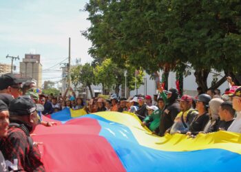 Maracaibo rechaza agresión de Estados Unidos contra Venezuela y el secuestro del Presidente Nicolás Maduro y Cilia Flores