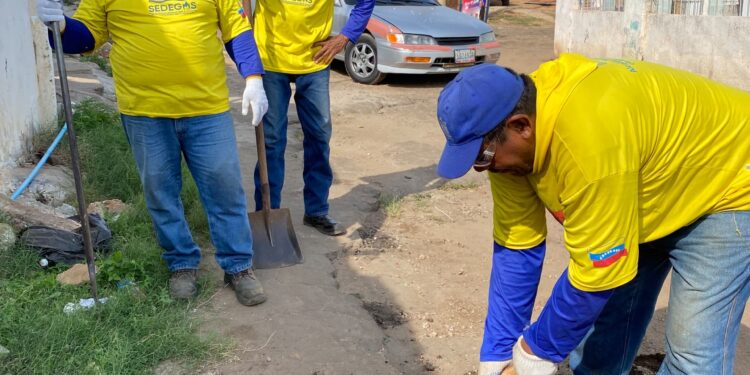 ¡Seguimos trabajando! Sedegas realizó corrección de red de gas en sector Corito 3