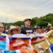 Pueblo de la Guajira venezolana marchó por el puente sobre el río Limón para exigir liberación del presidente Maduro