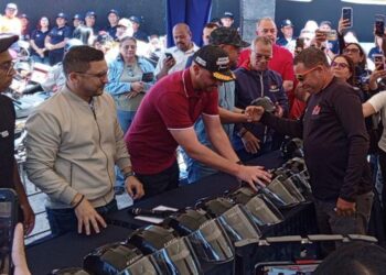 Maracaibo impulsa campaña “Chamo Usa Tu Casco” con entrega de más de 500 cascos a motorizados