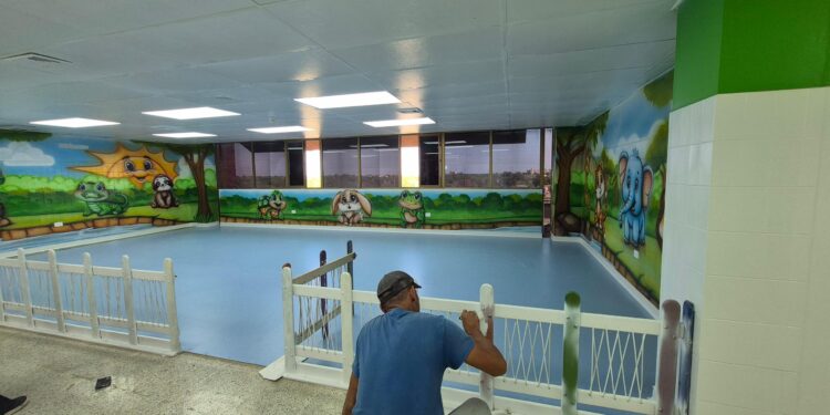 Avanza el Plan Cayapa de la Salud en el Hospital de Especialidades Pediátricas