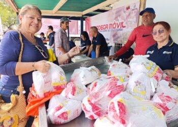 Gobernación distribuye más de 15 toneladas de alimentos en despliegue de Bodegas Móviles