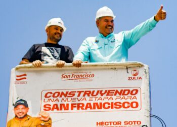 El Gobernador Luis Caldera inicia Plan de Iluminación en el Corredor Vial Perijá del municipio San Francisco