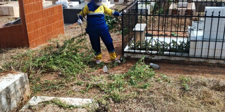 La Alcaldía de Maracaibo intensifica limpieza y mantenimiento en cementerios municipales