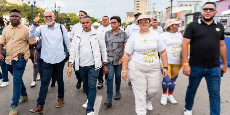 ‎EL Concejo Municipal Bolivariano de Maracaibo acompañó inicio de la Gran Peregrinación Unidos por una Venezuela sin sanciones y en paz‎