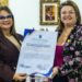 Confieren la orden Dr. Jesús Enrique Lossada a Jazmín Cristalino en conmemoración de los 55 años de la Contraloría Municipal