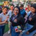 ¡Masiva asistencia en Plaza de La República!