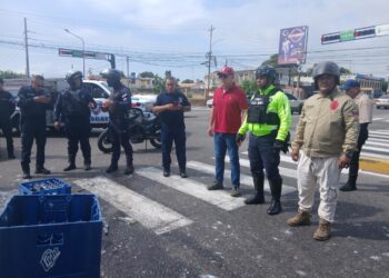 La Alcaldía de Maracaibo ejecuta inmediato cerco de seguridad y resguarda activos tras vuelco de camión