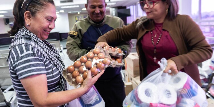 El Concejo Municipal de Maracaibo entregó combos de alimentación y aseo personal a más de 500 trabajadores activos, jubilados y pensionados