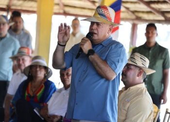 Diosdado Cabello resalta potencial del Zulia en Peregrinación por la Paz y el Cese de Sanciones desde la Guajira
