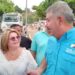 Representando a la parroquia Chiquinquirá: Presidenta del Concejo Municipal Dessiree Fernández acompañó al gobernador Luis Caldera en la entrega de vías rehabilitadas en la Facultad de Medicina de LUZ