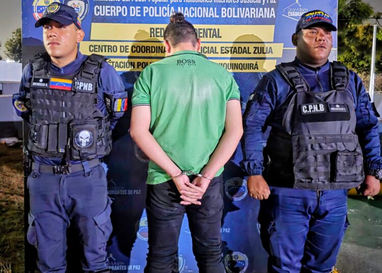 CPNB Aprehende a ciudadano por presunto abuso sexual y violencia de género en Maracaibo