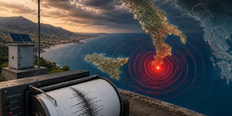 Un fuerte terremoto de magnitud 6,2 sacude el sur de Italia sin dejar víctimas ni daños materiales