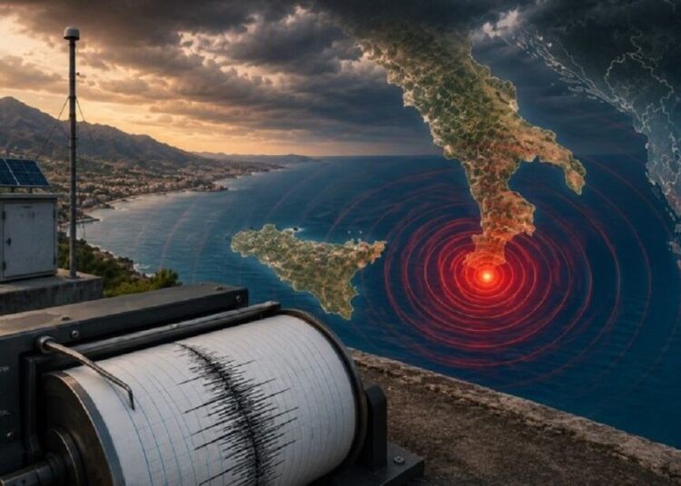 Un fuerte terremoto de magnitud 6,2 sacude el sur de Italia sin dejar víctimas ni daños materiales