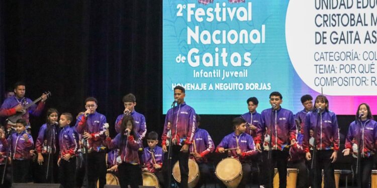 Definidas las 20 agrupaciones que disputarán la final del II Festival Nacional de la Gaita Infantil y Juvenil