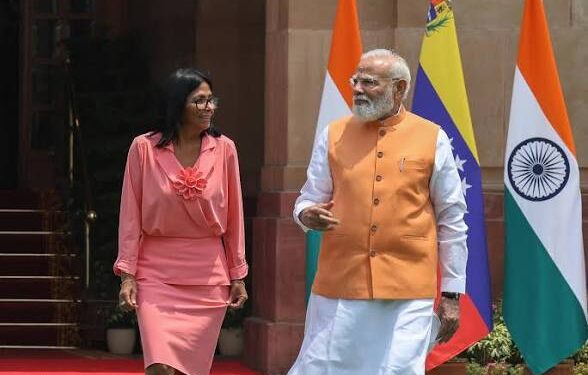 India y Venezuela estrechan lazos estratégicos tras el encuentro de Narendra Modi y Delcy Rodríguez en Nueva Delhi