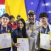 El Alcalde Di Martino entregó distinciones a campeones en robótica y bicampeones en fútbol