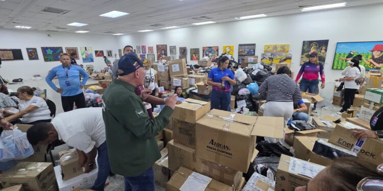¡Pueblo marabino desbordado! Este sábado sale a Caracas primer lote de donaciones recabadas por Alcaldía de Maracaibo
