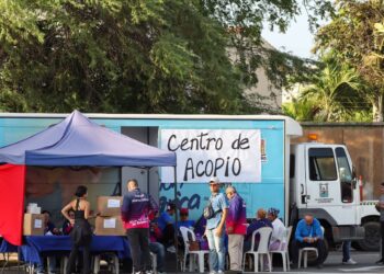Ciclovía de la Alcaldía se sumó a campaña de solidaridad con afectados por la tragedia‎‎