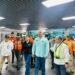 El Gobernador Luis Caldera inspecciona avances en la recuperación del Aeropuerto Internacional La Chinita