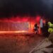 Bomberos atendieron incendio en La LagoCap. Marcos Amaya: “Rápida actuación de Bomberos evitó la propagación del incendio hacia el resto de la residencia”.