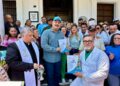 Gobernador Luis Caldera entrega equipamiento de alta tecnología a siete hospitales de la región