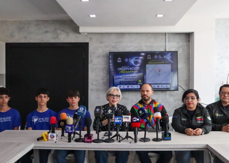 Alcaldía de Maracaibo invita a noche de observación astronómica en el parque Ana María Campos