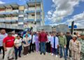 El Gobernador Luis Caldera entrega 75 toneladas de aire acondicionado para áreas esenciales del Hospital de Rosario de Perijá