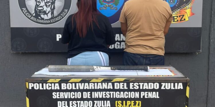 Cpbez detuvo a una pareja tras agredir a una ciudadana con un bate en Maracaibo