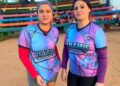Alcalde Di Martino dota de uniformes a los equipos de Kikimbol de la Escuela Municipal El Vivero y Dynamis