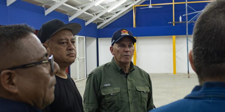 Di Martino: Alcanzamos un 70% en rehabilitación del Centro de Participación Ciudadana de San Jacinto
