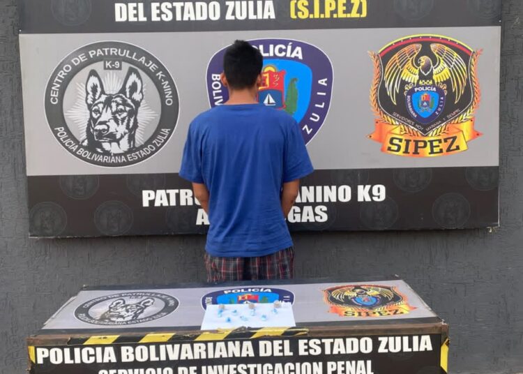 Detenido sujeto por microtráfico en Maracaibo