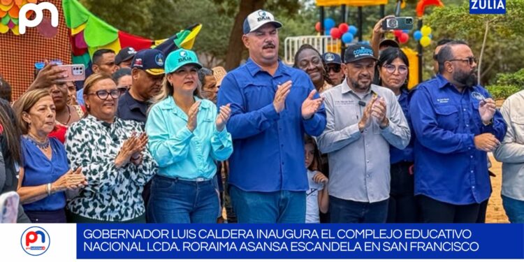 El Gobernador Luis Caldera inaugura el Complejo Educativo Nacional Lcda. Roraima Asansa Escandela en San Francisco