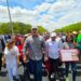El gobernador Luis Caldera y el vicepresidente de Obras Públicasinician rehabilitación de la calle 148 de San Francisco