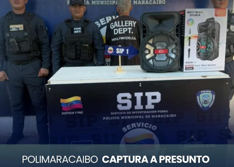 Polimaracaibo captura a presunto implicado en hurto comercial y recupera evidencia en El Tránsito